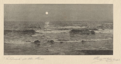 Le Crépuscule, 1891. Creator: Henry Wolf.