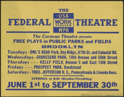 Caravan Theatre, [193-]. Creator: Unknown.