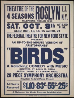 Birds, Roslyn, NY, 1938. Creator: Unknown.