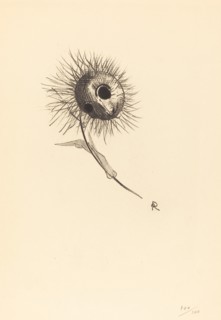 Cul-de-Lampe, 1890. Creator: Odilon Redon.