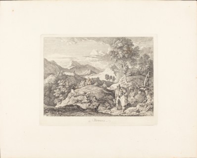 Olevano, c. 1831. Creator: Ludwig Richter.
