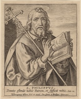 S. Philippus. Creator: Hieronymous Wierix.