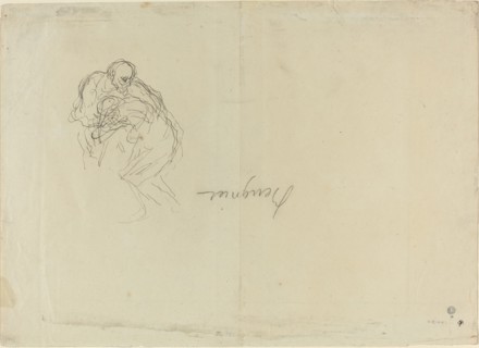 The Prodigal Son. Creator: Honore Daumier.