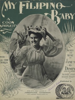 'My Filipino baby', 1899 Creator: Unknown.