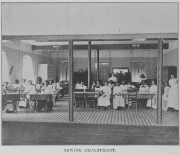 Sewing Department, 1915. Creator: Unknown.
