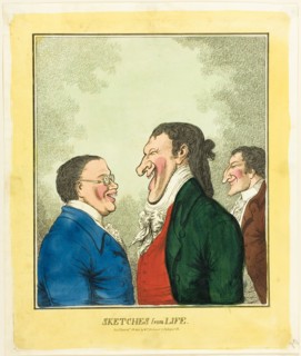 Sketches from Life, 1810. Creator: Unknown.
