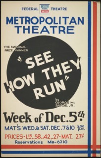See How They Run, [193-]. Creator: Unknown.