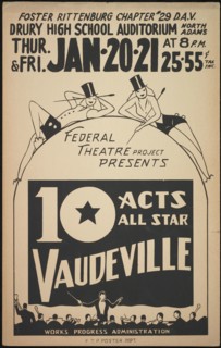 Vaudeville Revue, [193-]. Creator: Unknown.