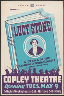 Lucy Stone, Boston, 1939. Creator: Unknown.