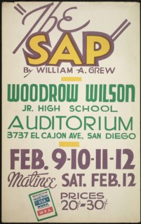 The Sap, San Diego, 1938. Creator: Unknown.