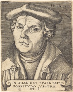 Martin Luther, 1530. Creator: Master I. B..