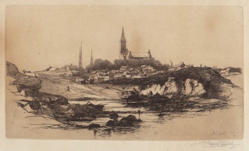 Marblehead, 1881. Creator: Stephen Parrish.