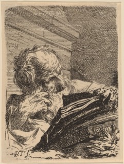 A Philosopher, 1720s. Creator: Paul Troger.