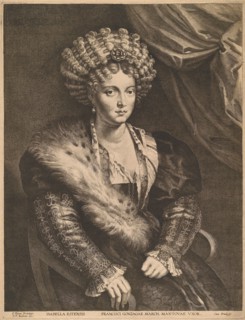 Isabella d'Este. Creator: Lucas Vorsterman.