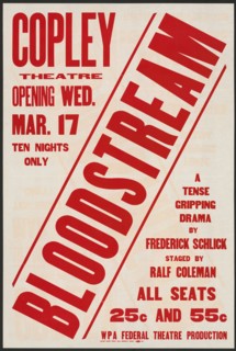 Bloodstream, Boston, 1937. Creator: Unknown.