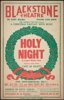 Holy Night, Chicago, 1937. Creator: Unknown.
