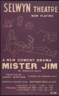 Mister Jim, Chicago, 1938. Creator: Unknown.