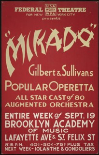 Mikado, New York, [1930s]. Creator: Unknown.