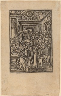 Pilate Washing His Hands. Creator: Master S.