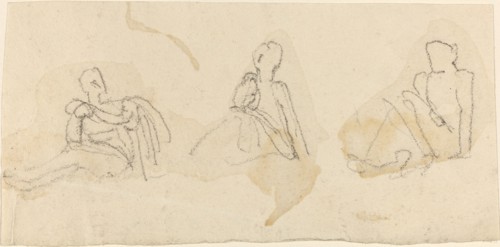 Three Seated Figures. Creator: John Flaxman.