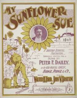 'My sunflower Sue', 1900.  Creator: Unknown.