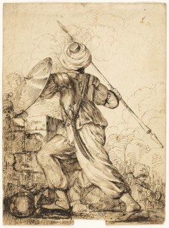 A Turkish Soldier, n.d. Creator: James Durno.