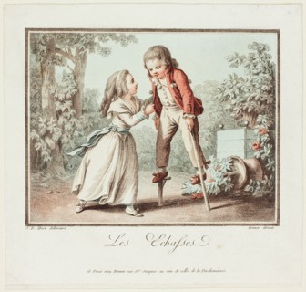 The Stilts, n.d. Creator: Louis Marin Bonnet.