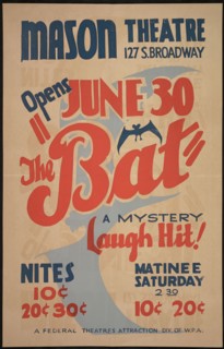 The Bat, Los Angeles, 1936. Creator: Unknown.