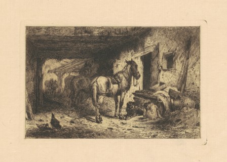 The Noonday Rest, 1877. Creator: Peter Moran.