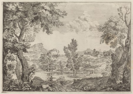 The Stream, 1696. Creator: Crescenzio Onofri.