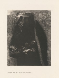 C'est le Diable, 1888. Creator: Odilon Redon.
