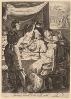 Evening, c.1595-1598. Creator: Jan Saenredam.