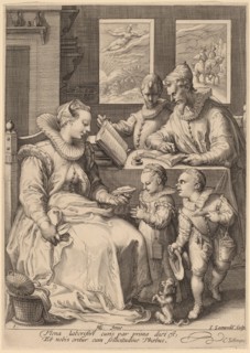 Morning, c.1595-1598. Creator: Jan Saenredam.