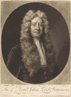 John Lord Sommers, 1713. Creator: John Smith.