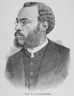 Rev. W. G. Alexander, 1897. Creator: Unknown.