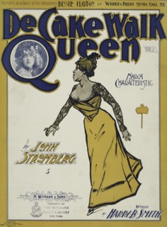 'De cake-walk queen', 1900. Creator: Unknown.