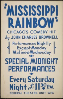 Mississippi Rainbow, [193-]. Creator: Unknown.