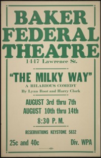 The Milky Way, Denver, 1938. Creator: Unknown.