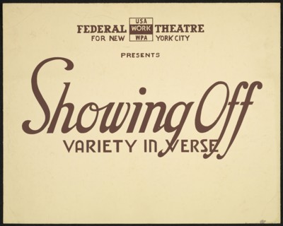 Showing Off, New York, 1937. Creator: Unknown.