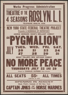 Pygmalion, Roslyn, NY, 1937. Creator: Unknown.