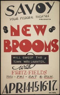 New Brooms, San Diego, 1938. Creator: Unknown.