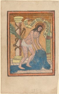 The Man of Sorrows, c. 1490. Creator: Unknown.