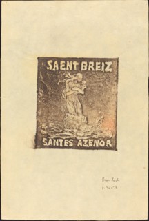Sainte Azenor de Goelo. Creator: Pierre Roche.