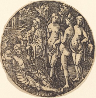 Judgment of Paris. Creator: Hans Springinklee.