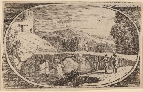 A Stone Bridge. Creator: Herman van Swanevelt.