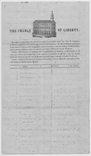 The Cradle of Liberty, 1839. Creator: Unknown.
