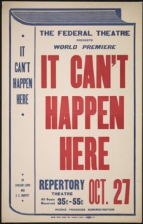 It Can't Happen Here, [193-]. Creator: Unknown.