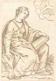 Sibylla Persica, 1625. Creator: Jacques Stella.