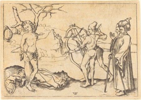 Martyrdom of Saint Sebastian. Creator: Unknown.
