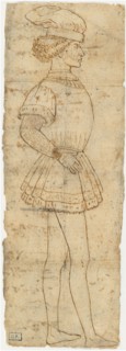 Standing Youth, c. 1475/1500. Creator: Unknown.